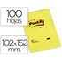 Bloc De Notas Adhesivas Quita Y Pon Post-It 102X152 Mm Con 100 Hojas 659
