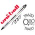 Rotulador Uni-Ball Roller Ub-200 Vision Negro 0,8 Mm -Unidad