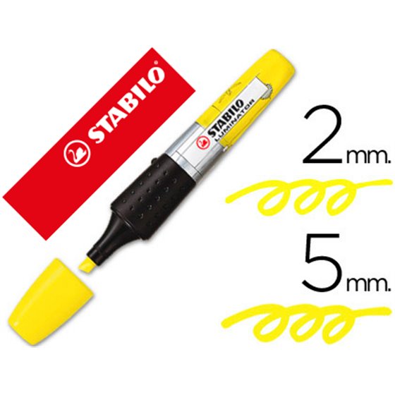 Rotulador Stabilo Boss Luminator Amarillo Tinta Luquida