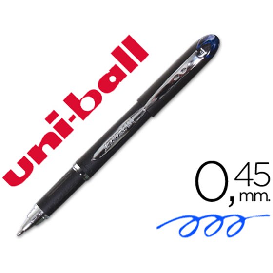 Rotulador Uni-Ball Roller Sx-210 Tinta Hibrida Azul