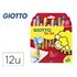 Lapices De Colores Giotto Super Bebe Caja De 12 Lapices Colores Surtidos + Sacapuntas