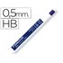 Minas Staedtler Grafito 0,5 Mm Hb Polo 257 Tubo Con 12 Minas