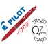 Boligrafo Pilot Acroball Rojo Tinta Aceite Punta De Bola De 1,0Mm Retractil