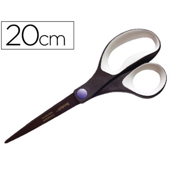 Tijera Oficina Scotch 20 Cms De Titanio Fundido Antiadherente