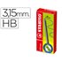 Minas Stabilo Easy Ergo Grafito Hb 3,15 Mm Caja De 6 Minas