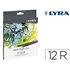 Rotulador Lyra Aqua Brush Duo Caja De 12 Colores