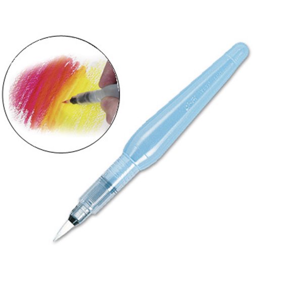 Pinceles Pentel Para Productos Acuarelables Frh-M Apto Para Acuarelas Ceras Y Lapices Acuarelables