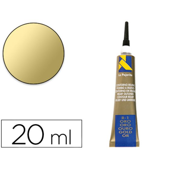 Contorno Relieve La Pajarita Oro R-1