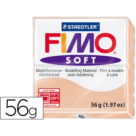 Pasta Staedtler Fimo Soft 57 Gr Color Carne