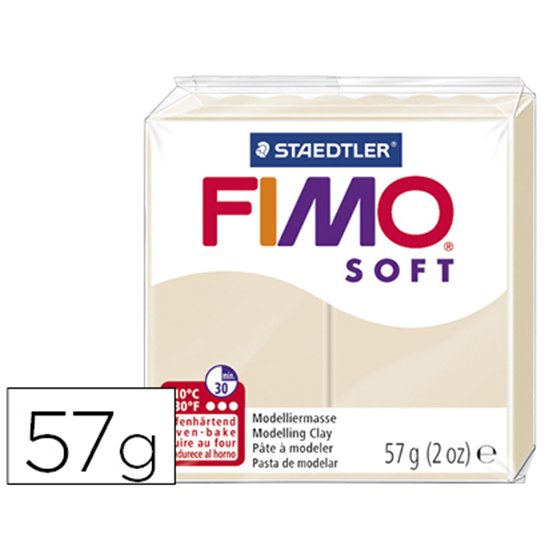 Pasta Staedtler Fimo Soft 57 Gr Color Tierra