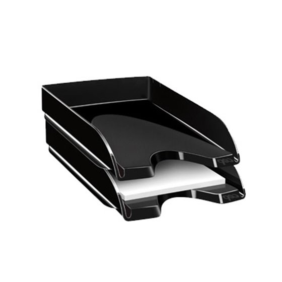 Bandeja Sobremesa Cep Plastico Negra 348X257X66 Mm