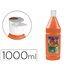 Tempera Liquida Jovi Escolar 1000 Ml Naranja