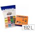 Lapices Cera Manley School Pack De 192 Unidades Colores Surtidos 16 X Color