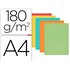 Subcarpeta Cartulina Gio Din A4 Colores Pasteles Surtidos 180 G/M2 Paquete De 50 Unidades