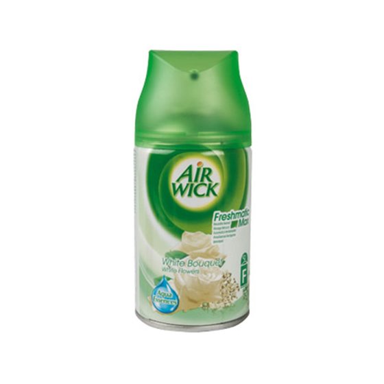 Ambientador Air Wick Flores Blancas Recambio De 250 Ml Para Aparato Air Wick Freshmatik
