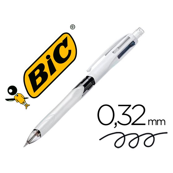 Boligrafo Bic Multifuncion Azul/Negro/Rojo/Portaminas 0,7 Mm