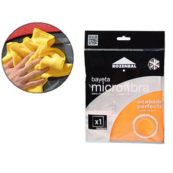 Bayeta Microfibra Acabado Perfecto 36X36 Cm