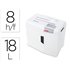 Destructora De Documentos Hsm Shredstar X8 Capacidad De Corte 8 H En Particulas Destruye Grapas Clips Cd Y Tarjetas