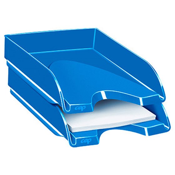 Bandeja Sobremesa Cep Plastico Azul 257X348X66 Mm