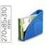 Revistero Cep Plastico Uso Vertical / Horizontal Azul 85X270X310 Mm
