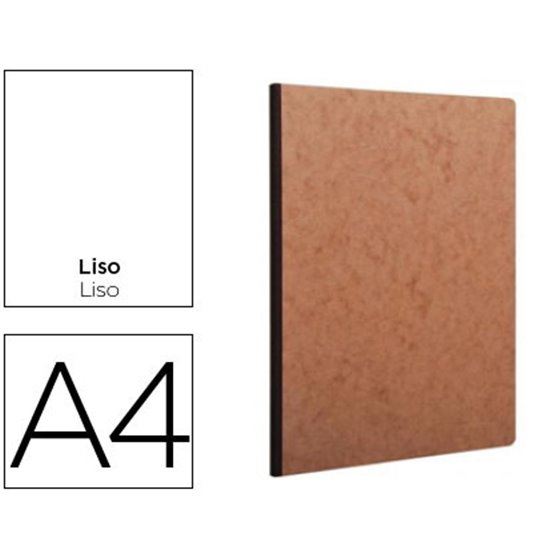 Libreta Age-Bag Tapa Cartulina Lomo Cosido Liso 96 Hojas Color Havana 210X297 Mm