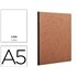 Libreta Age-Bag Tapa Cartulina Lomo Cosido Liso 96 Hojas Color Havana 148X210 Mm