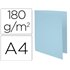 Subcarpeta Cartulina Reciclada Exacompta Din A4 Celeste 170 Gr