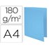 Subcarpeta Cartulina Reciclada Exacompta Din A4 Azul 170 G/M2