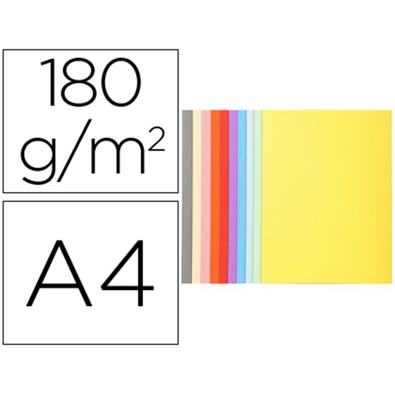Subcarpeta Cartulina Reciclada Exacompta Din A4 10 Colores Surtidos 170 Gr