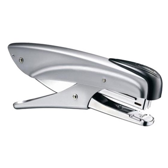 Grapadora Maped Universal Metalica De Tenaza Capacidad 20 Hojas Usa Grapas 26/6 En Blister