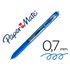 Boligrafo Paper Mate Inkjoy Retractil Gel Pen 0,7Mm Azul Punta De Bola Trazo 0.35Mm