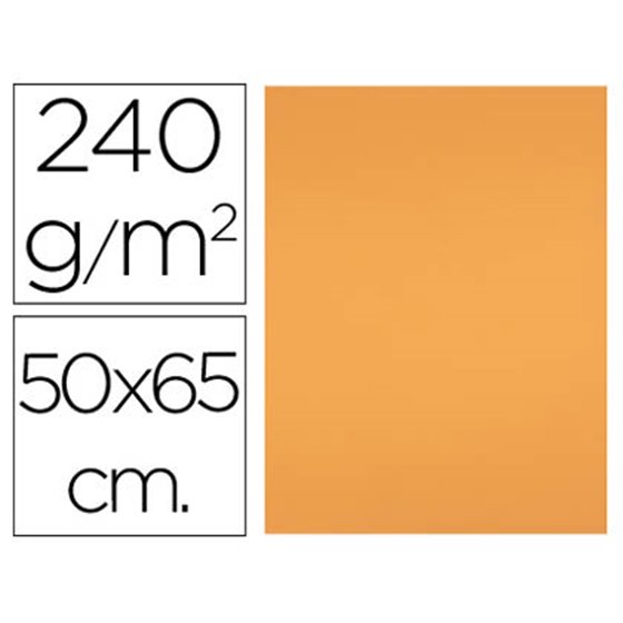 Cartulina Liderpapel 50X65 Cm 240G/M2 Nectarina Paquete De 25 Hojas