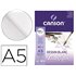 Bloc Dibujo Multitecnicas Canson Imagine Din A5 Encolado Liso 14,8X21 Cm 50 Hojas 200 Gr
