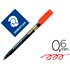 Rotulador Lumocolor Staedtler Retroproyeccion Punta De Fibra Permanente 319-2 Rojo Punta Fina Redonda 0.6 Mm