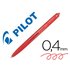 Boligrafo Pilot Super Grip G Rojo Retractil Sujecion De Caucho Tinta Base De Aceite