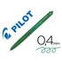Boligrafo Pilot Super Grip G Verde Retractil Sujecion De Caucho Tinta Base De Aceite