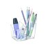 Organizador Sobremesa Cep Gama Ellypse Plastico Transparente 118X89X98 Mm