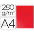 Subcarpeta Cartulina Reciclada Exacompta A4 Roja 280G/M2 Con 2 Solapas Interior