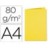 Subcarpeta Cartulina Exacompta Din A4 Amarillo Sol 80 Gr