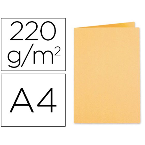 Subcarpeta Cartulina Exacompta Din A4 Crema 220 Gr