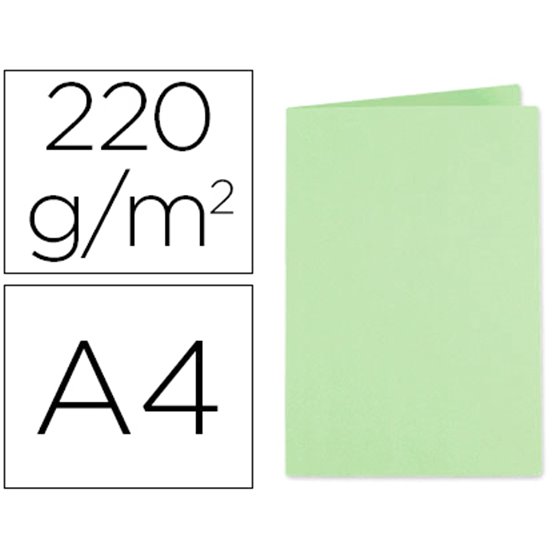 Subcarpeta Cartulina Exacompta Din A4 Verde 220 Gr