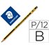 Lapices De Grafito Staedtler Noris N.1 B Unidad