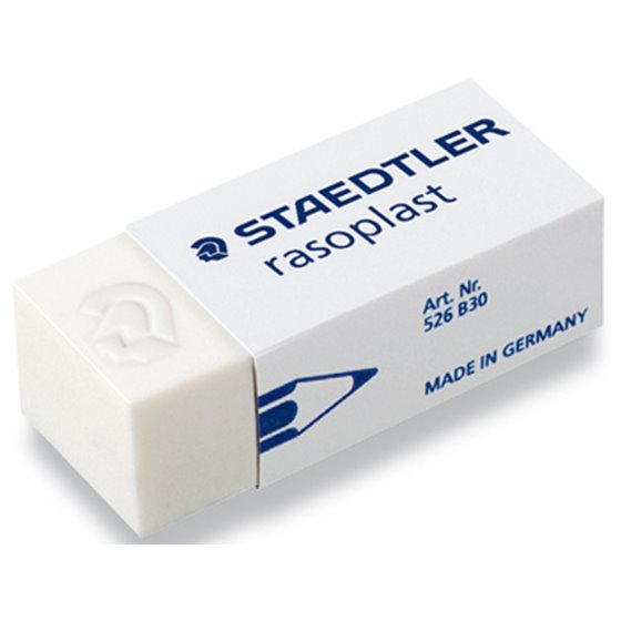 Goma De Borrar Staedtler 526 B30 Plastico Unidad