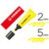 Rotulador Stabilo Fluorescente 72 Amarillo Neon