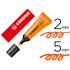 Rotulador Stabilo Fluorescente 72 Naranja Neon