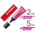Rotulador Stabilo Fluorescente 72 Rosa Neon