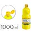 Tempera Liquida Giotto Escolar Lavable 1000 Ml Amarillo