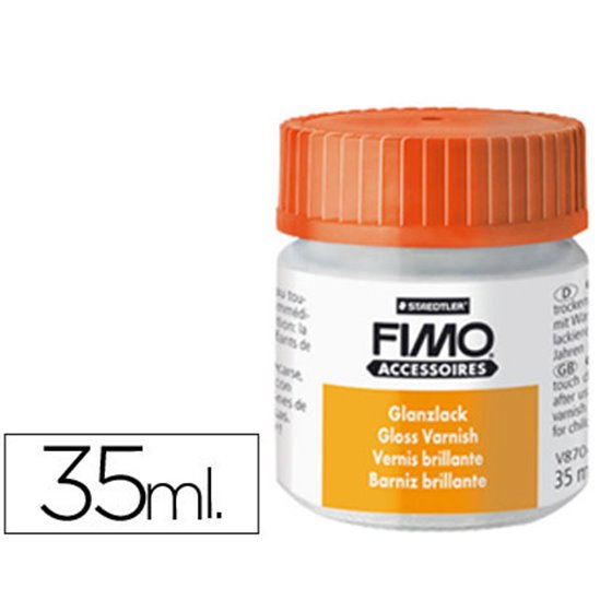 Barniz Staedtler Fimo Acabado Brillante Base Agua 35 Ml