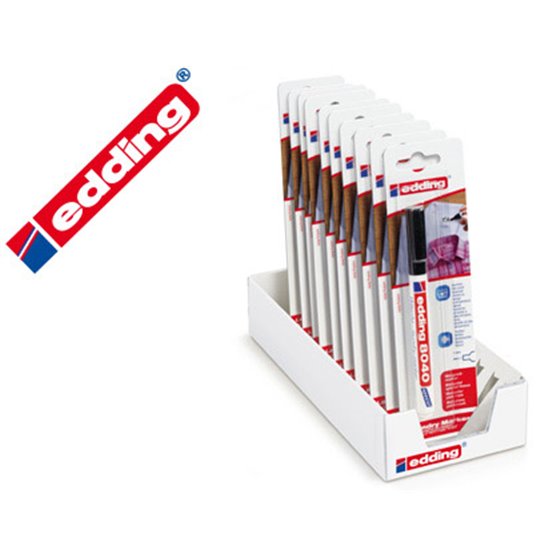 Rotulador Edding 8040/1 Para Tejido Color Negro