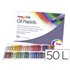 Lapices Pentel Oil Pastel Caja De 50 Colores Surtidos